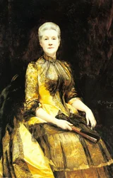 Een portret van mevrouw James Leigh Coleman